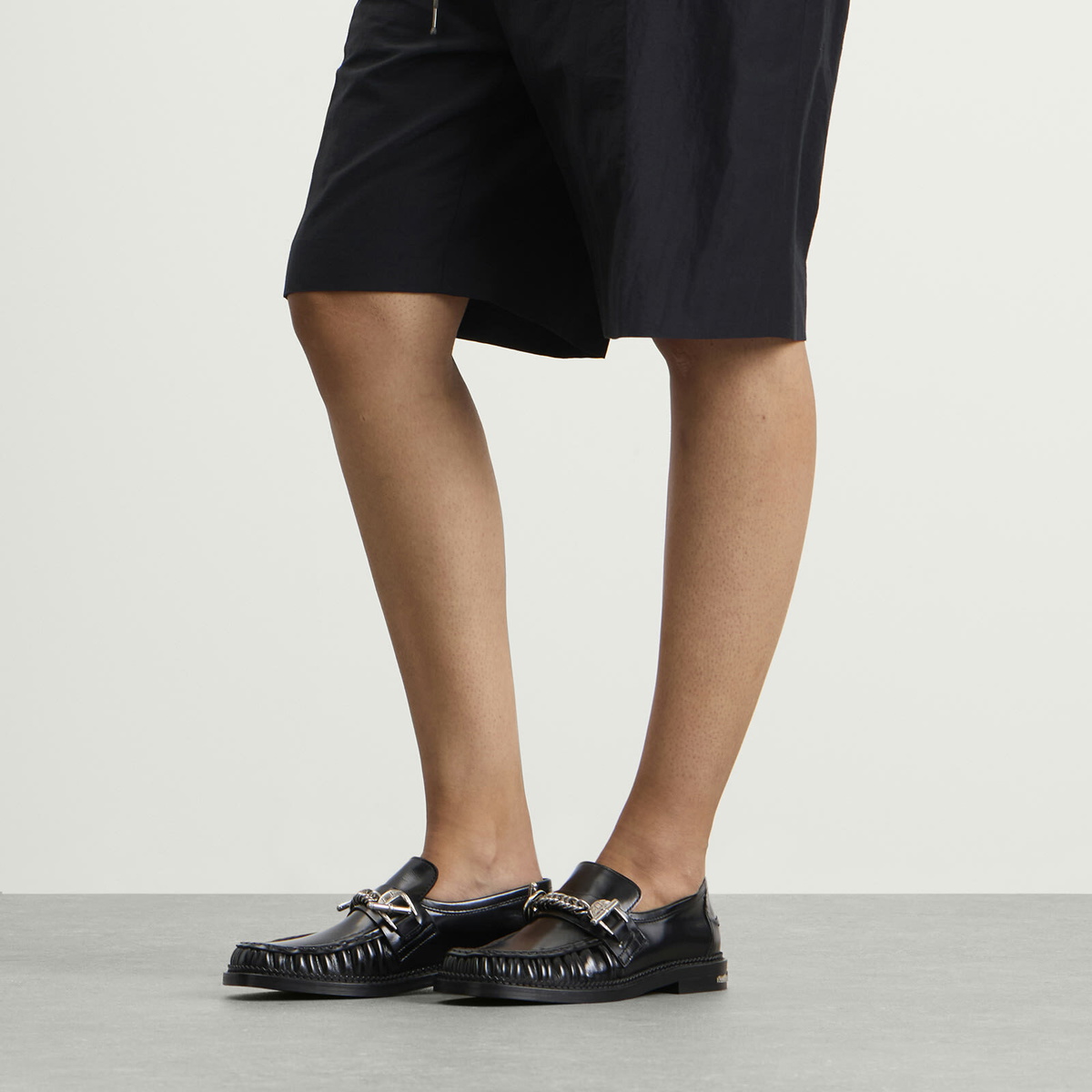 Toga Pulla Women's Toga Archives Leather Loafer in Black