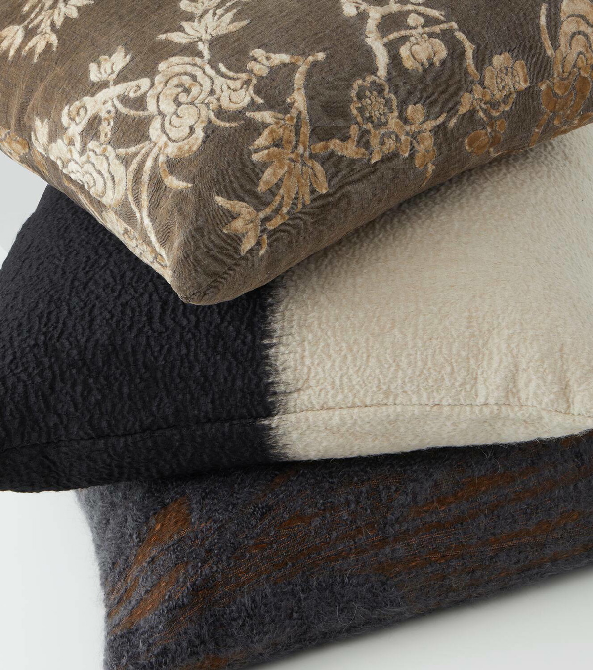 The House of Lyria Angaria wool-blend cushion
