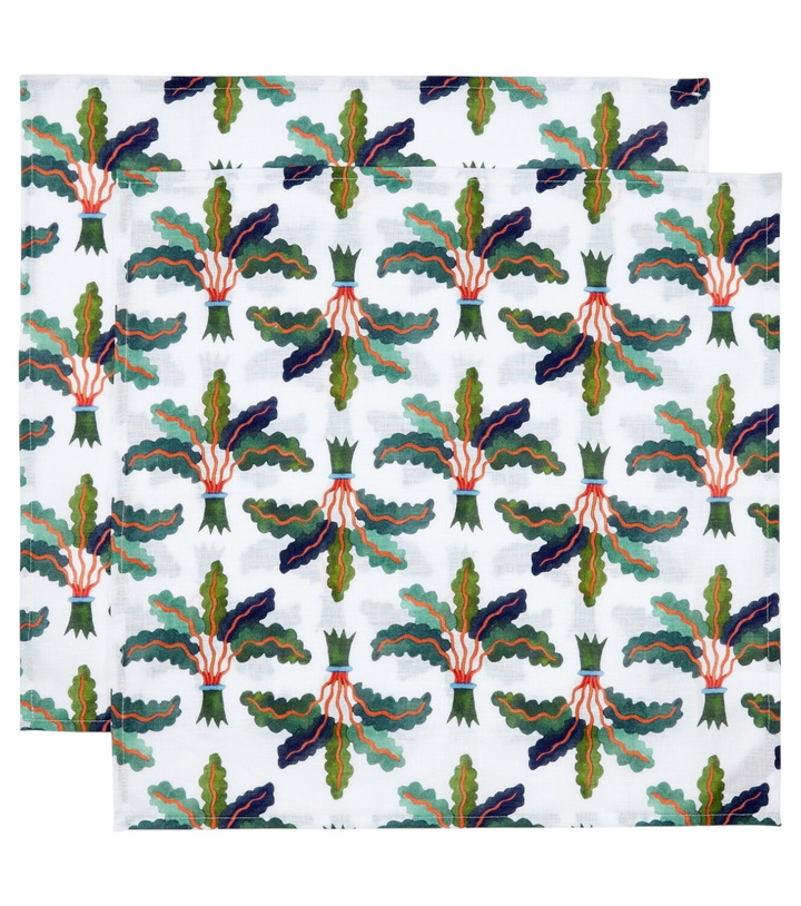 Photo: La DoubleJ Palms Large set of 2 napkins