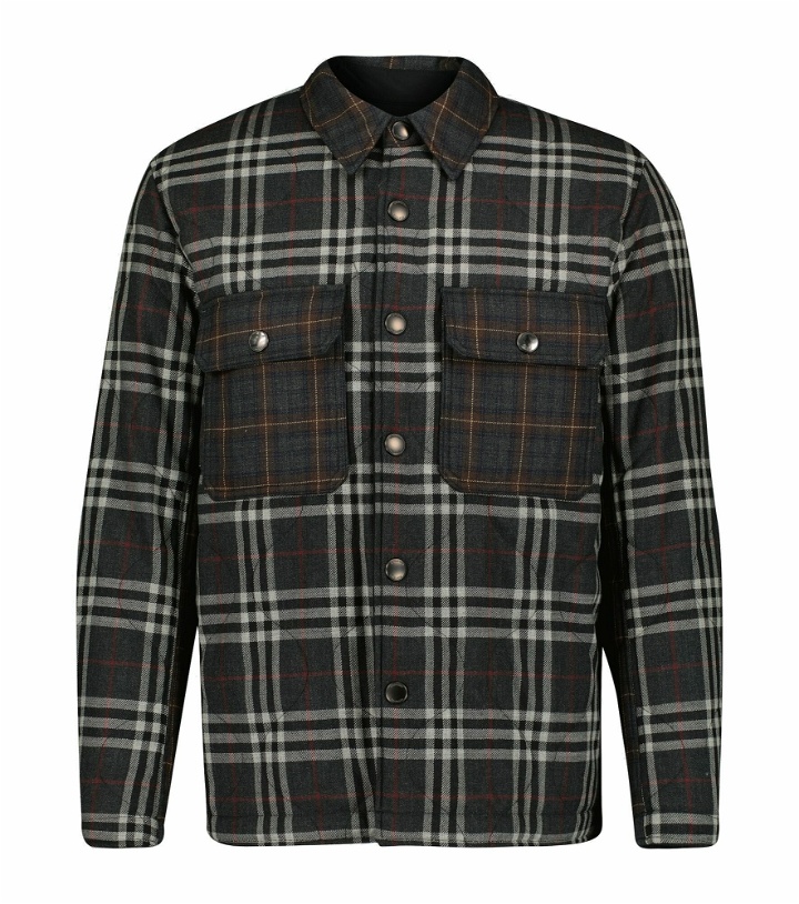 Photo: Burberry - Holton checked overshirt
