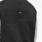 WTAPS Men's 01 Knitted Vest in Black