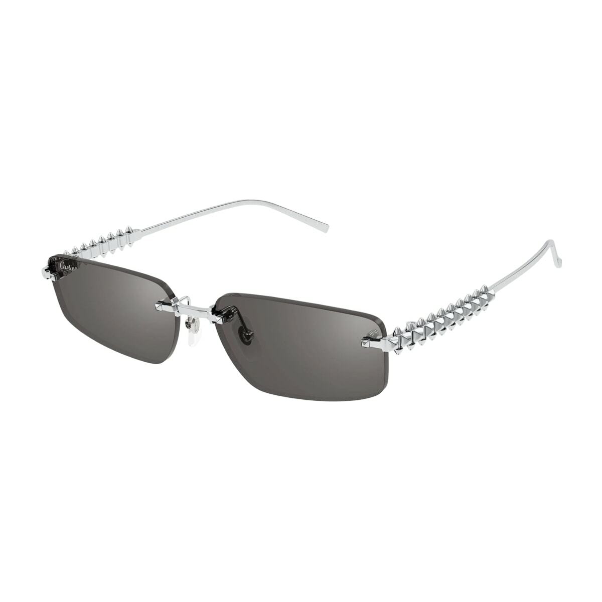 Cartier Eyewear Cartier Ct0544s Clash De Cartier 003 Silver Sunglasses