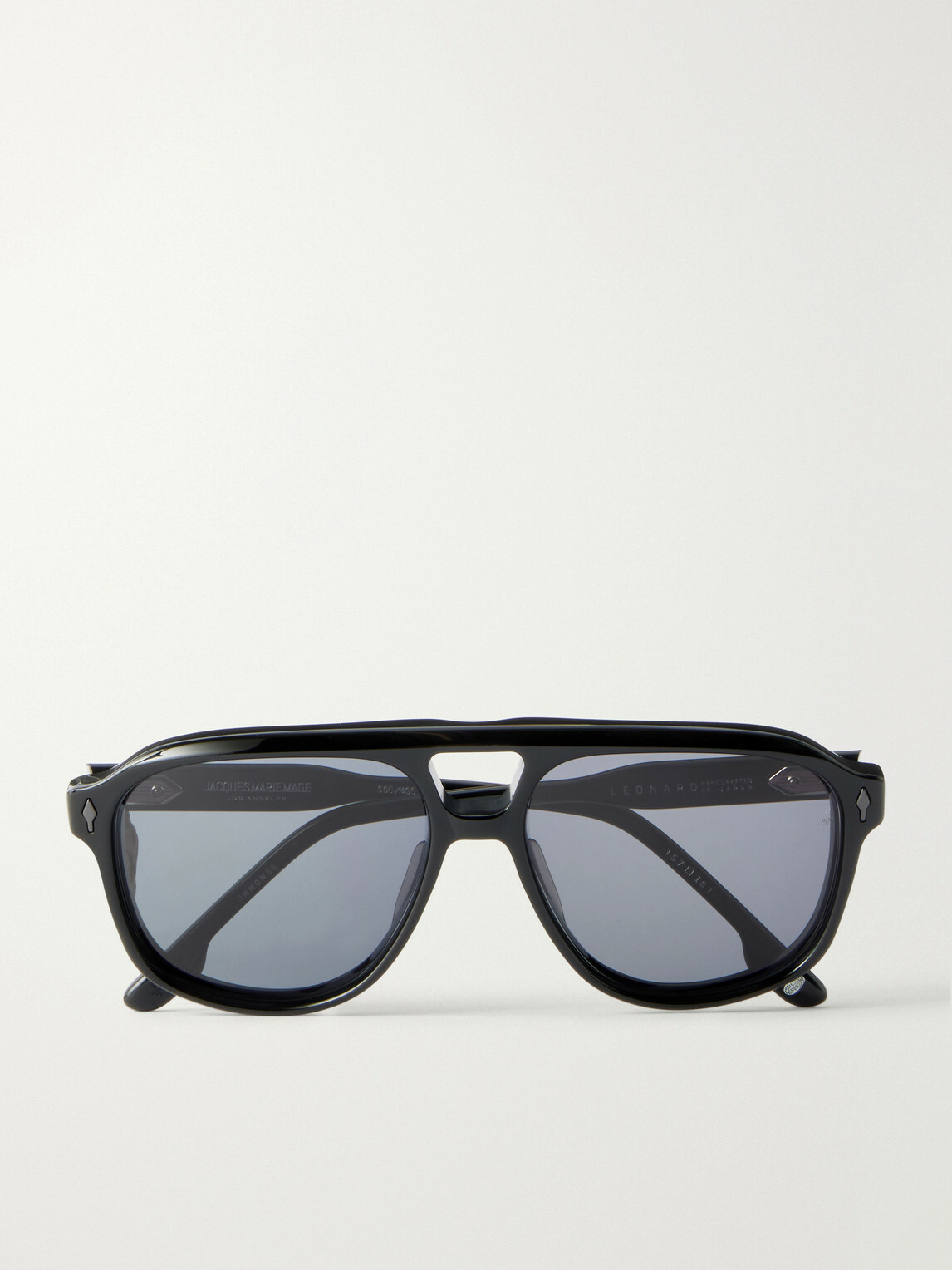 Jacques Marie Mage - Leonard Aviator-Style Acetate Sunglasses