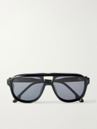 Jacques Marie Mage - Leonard Aviator-Style Acetate Sunglasses