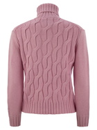MC2 Saint Barth Giverny - Cable-knit Turtleneck Jumper