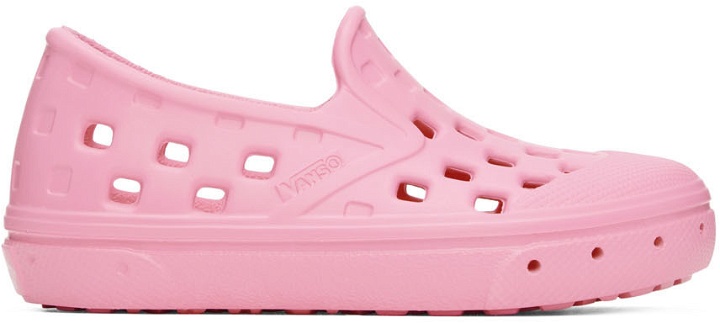 Photo: Vans Baby Pink Slip-On TRK Sneakers
