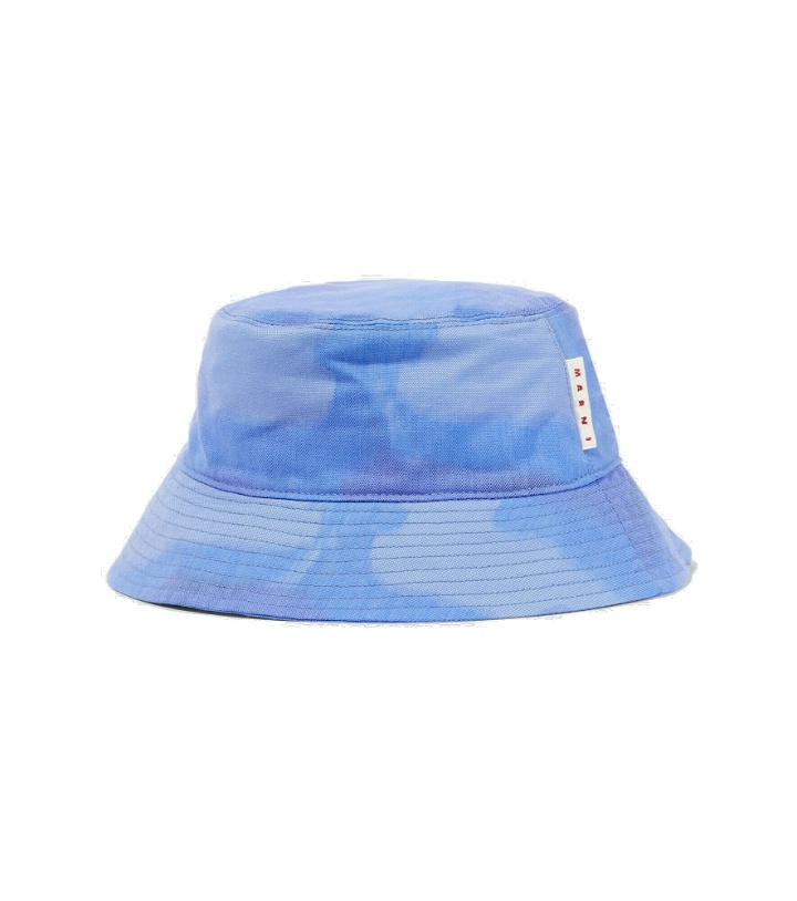 Photo: Marni - Tie-dye canvas bucket hat