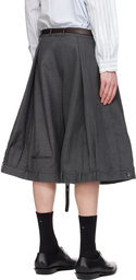 HODAKOVA Gray Suit Shorts