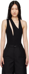 Beaufille Black Triple Strap Bodysuit