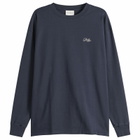 Drôle de Monsieur Men's Drôle Belissima Long Sleeve T-shirt in Navy