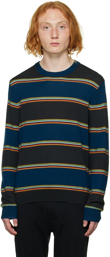 Photo: Paul Smith Navy Stripe Sweater