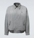 Miu Miu Cotton gabardine blouson jacket