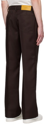 Second/Layer Brown Valluco Trousers