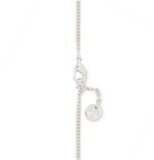 A.P.C. - Silver-Tone and Enamel Necklace - Silver