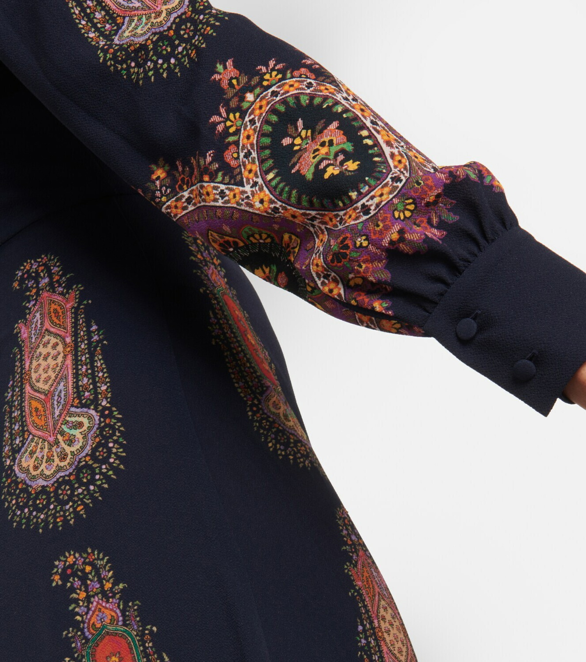 Etro Paisley midi dress