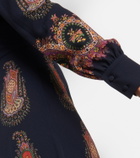 Etro Paisley midi dress