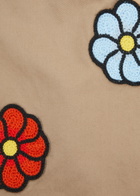 Moncler Genius 1 Moncler JW Anderson Floral Cotton Shorts Ecru