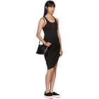 Baja East Black Rib Jersey Contour Skirt