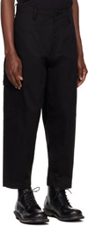Y's For Men Black Katsuragi Cargo Pants