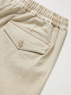 OFFICINE GÉNÉRALE - Paolo Stretch-Cotton Twill Chinos - Neutrals