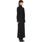 Haider Ackermann Black Contrast Detail Kuiper Dress