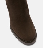 Christian Louboutin Dianouchette 100 suede ankle boots