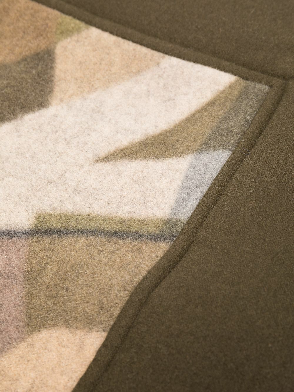 Sacai X KAWS Green Camouflage Blanket Sacai 