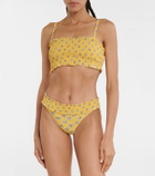 Tory Burch Costa floral low-rise bikini bottoms