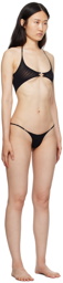 Rui Black String Bikini