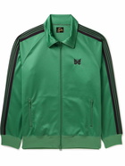 Needles - R.C. Webbing-Trimmed Jersey Track Jacket - Green