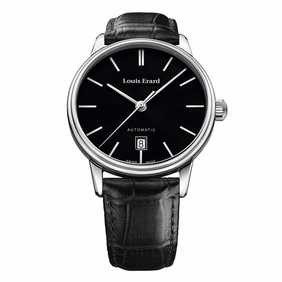 Louis Erard Heritage Automatic Black Dial Mens Watch 69266AA12.BDC82