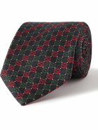 GUCCI - 7cm Logo-Jacquard Silk Tie