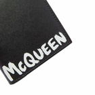 Alexander McQueen Men's Small Fold Billfold Wallet in Black/White