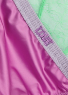 Love Stories Charlotte Stretch-satin and Lace Briefs Purple