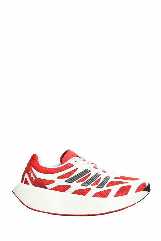Photo: Adidas Adizero Aruku Sneakers In Red Fabric