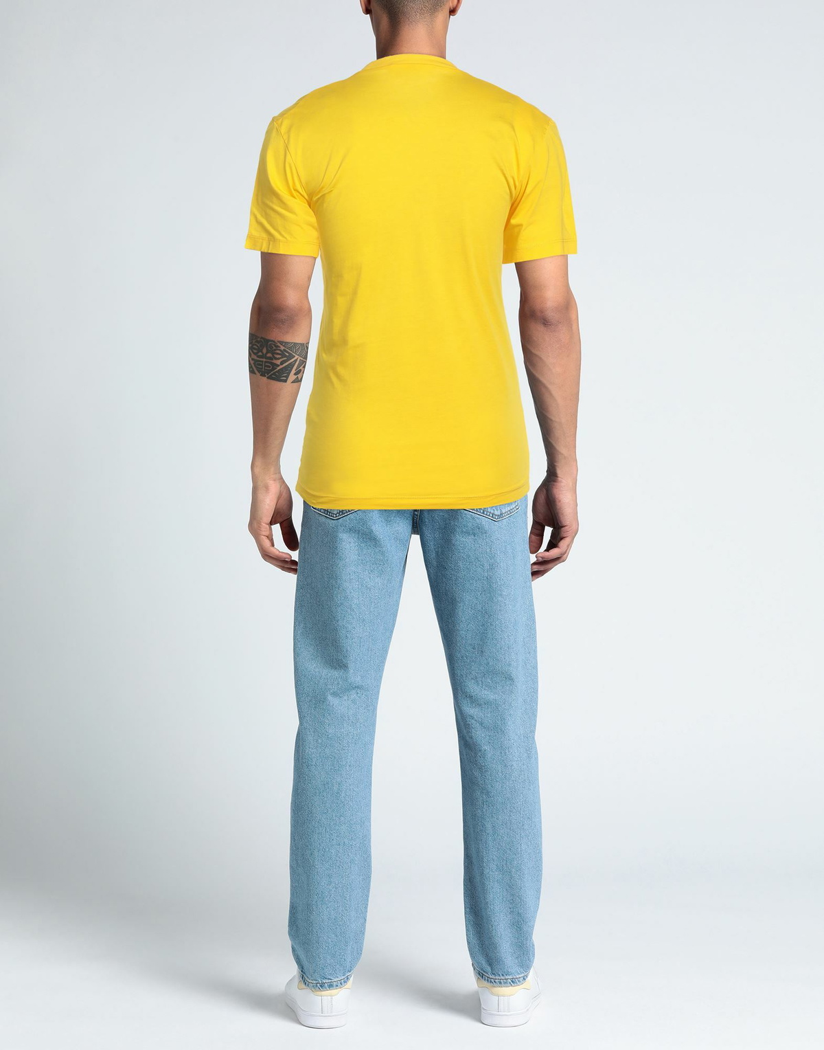 Dsquared2 Mens T-shirt in Yellow