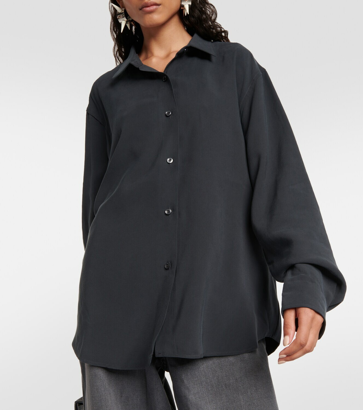 The Frankie Shop Lotta Fluid shirt