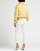 Manila Grace Womens Turtleneck in Yellow
