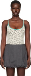 Baserange Off-White Musial Bodysuit