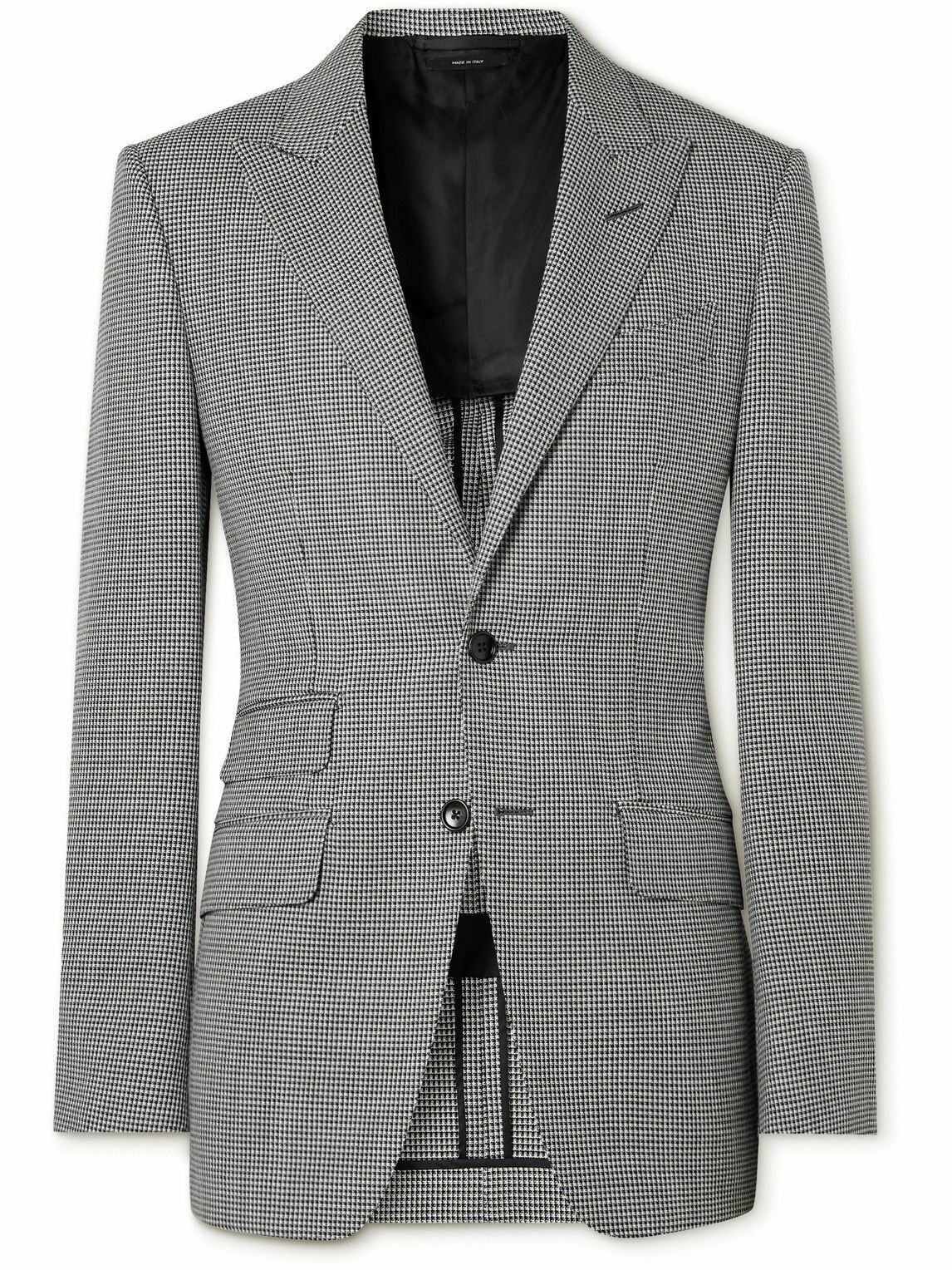 TOM FORD - O'Connor Slim-Fit Puppytooth Wool Suit Jacket