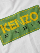 KENZO - Logo-Print Cotton-Jersey T-Shirt - White