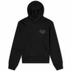 AMIRI Men's Staggered Hoodie in Black