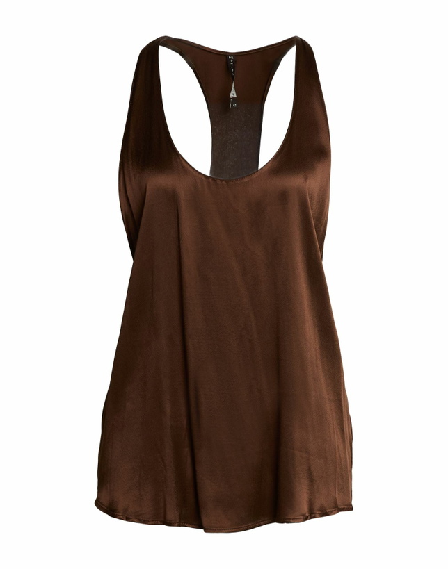 Photo: Manila Grace Womens Top Chocolate in Brown