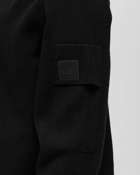 C.P. Company Metropolis Series Extrafine Merino Wool Knit Sweat Black - Mens - Pullovers
