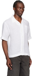 Givenchy White Patch Pocket Shirt