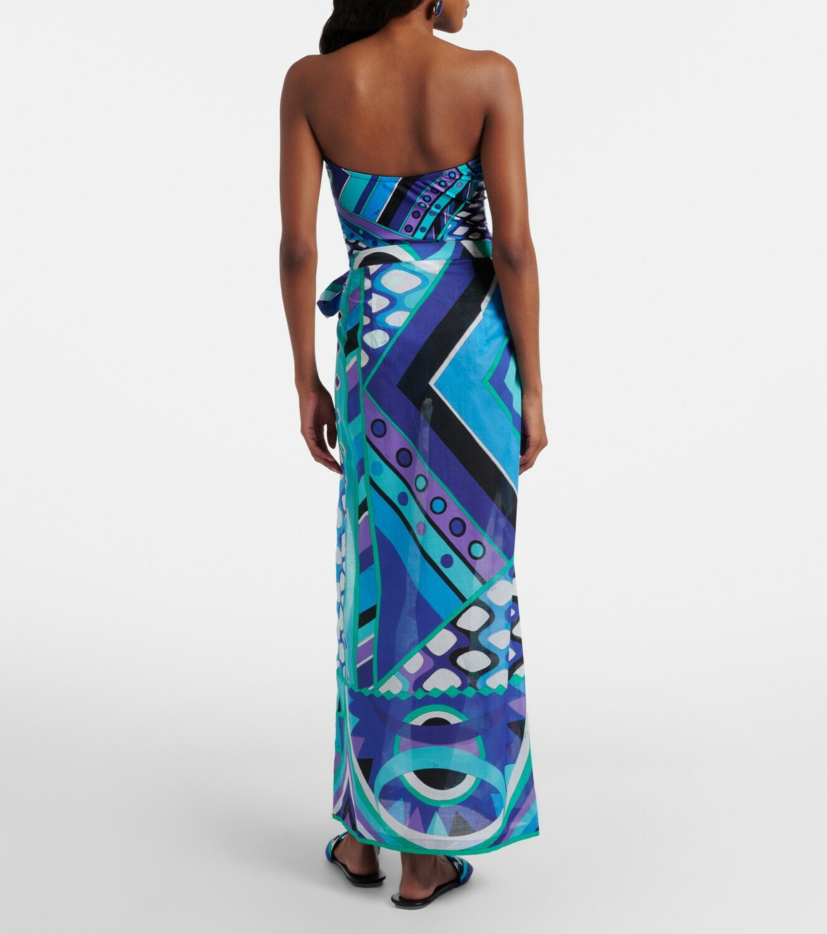 Pucci Vivara cotton beach cover-up