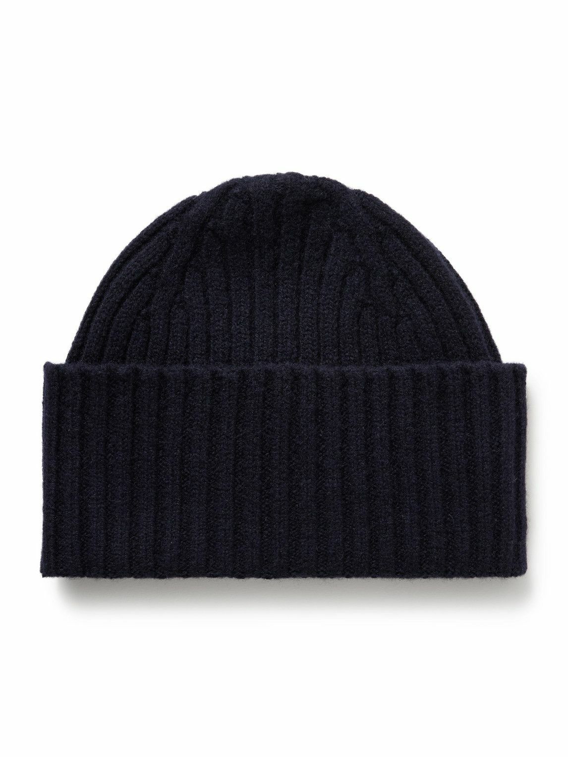 Drake's - Ribbed Wool Beanie