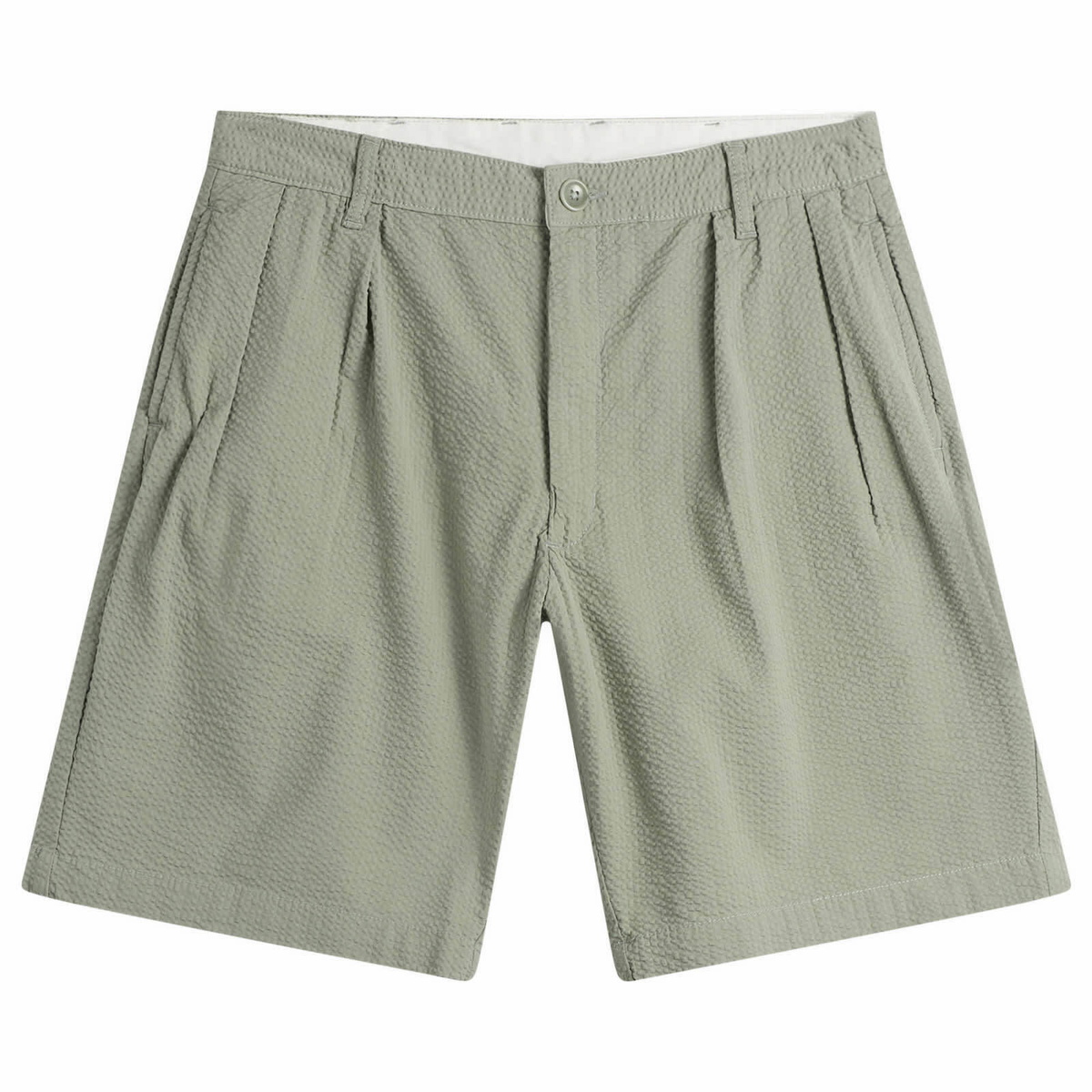 Service Works Men's Seersucker Part Timer Shorts in Sage
