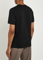 PS Paul Smith Appliquéd Cotton T-shirt Black