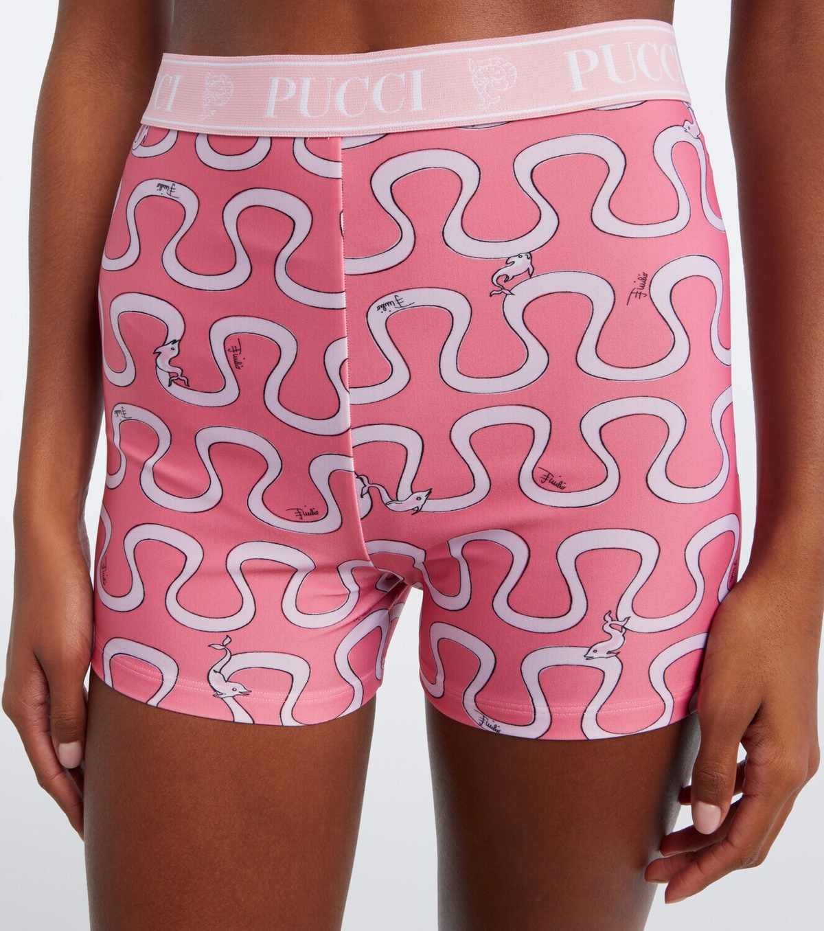 Pucci Onda jersey shorts